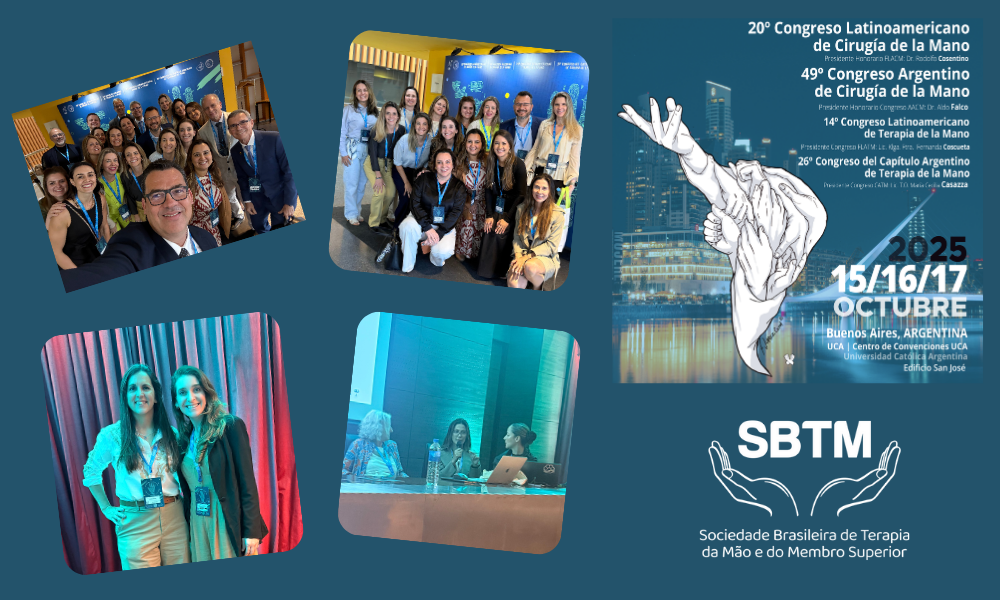 SBTM participa do 14º Congresso Latinoamericano de Terapia da Mão e 26º Congresso do Capítulo Argentino