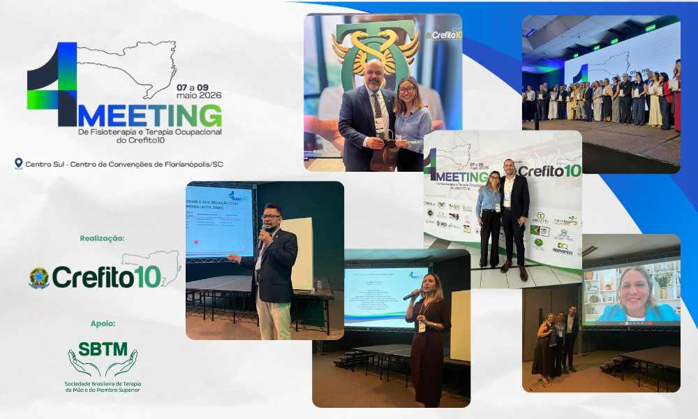 SBTM participa do 4º Meeting de Fisioterapia e Terapia Ocupacional do CREFITO-10