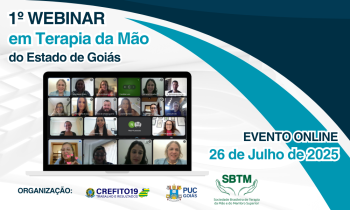  1º Webinar em Terapia da Mão do Estado de Goiás