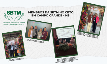 SBTM marca presença no XVIII Congresso Brasileiro de Terapia Ocupacional (CBTO 2025)