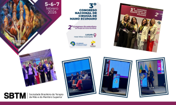 SBTM presente no Congresso Equatoriano de Terapia da Mão 2026