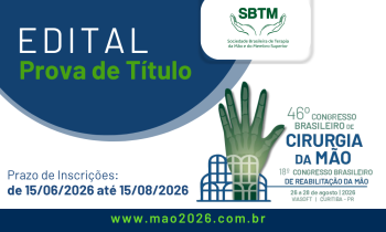 EDITAL PROVA DE TÍTULO - SBTM
