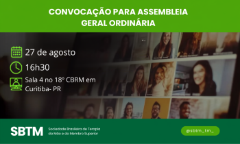 CONVOCAÇÃO PARA ASSEMBLEIA GERAL ORDINÁRIA